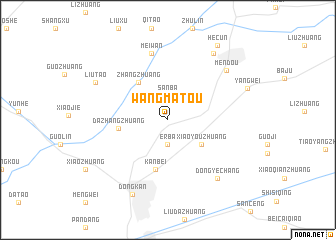 map of Wangmatou