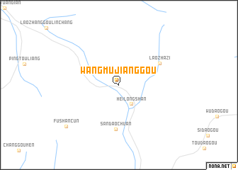 map of Wangmujianggou