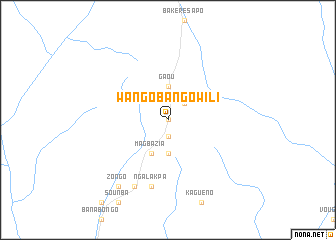 map of Wango Bangowili