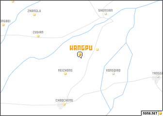 map of Wangpu