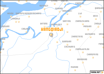 map of Wangqiaoji