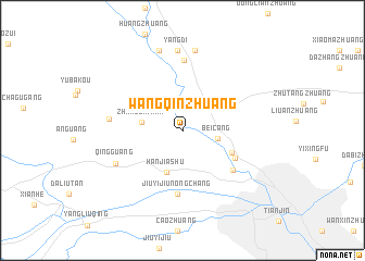 map of Wangqinzhuang