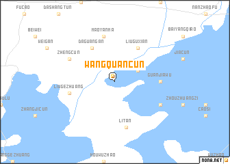 map of Wangquancun