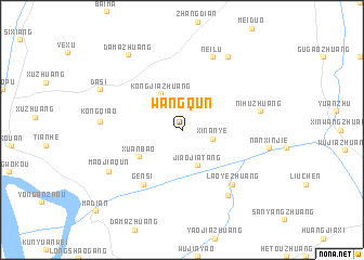 map of Wangqun