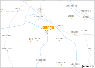 map of Wangqu