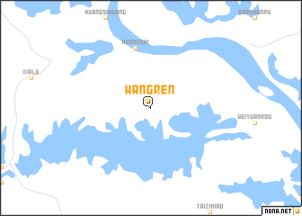 map of Wangren