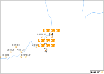 map of Wangsan