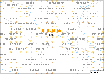 map of Wangsaß