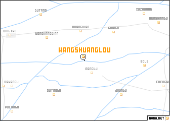 map of Wangshuanglou