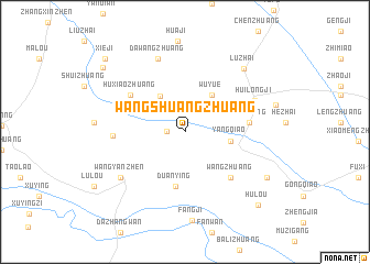 map of Wangshuangzhuang