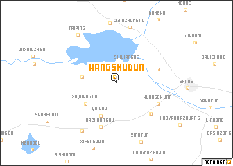 map of Wangshudun