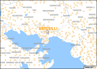 map of Wangsil-li