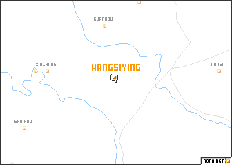 map of Wangsiying