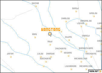 map of Wangtang
