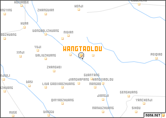 map of Wangtaolou