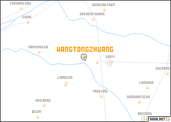 map of Wangtongzhuang