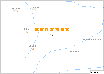 map of Wangtuanzhuang