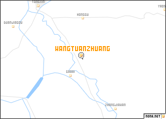 map of Wangtuanzhuang