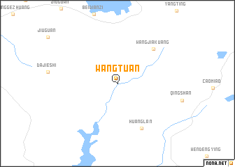 map of Wangtuan