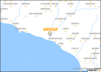 map of Wangun