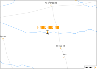 map of Wangwuqiao