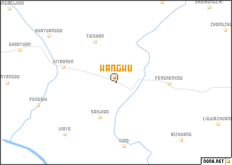 map of Wangwu