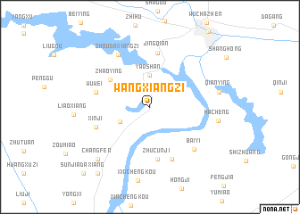 map of Wangxiangzi