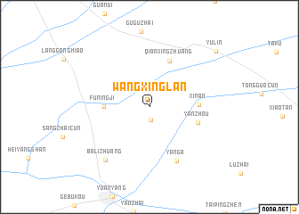 map of Wangxinglan