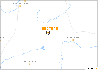 map of Wangyang