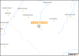 map of Wangyingzi