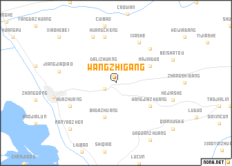 map of Wangzhigang