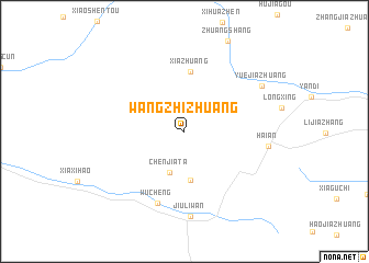 map of Wangzhizhuang