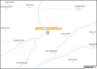 map of Wangzhuangji