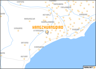 map of Wangzhuangqiao