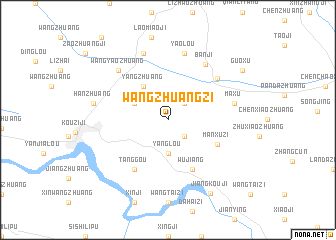 map of Wangzhuangzi