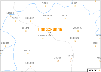 map of Wangzhuang