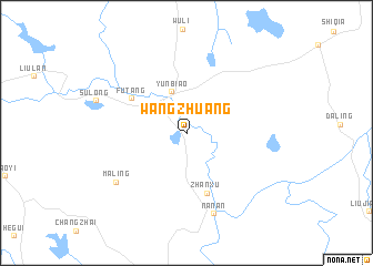 map of Wangzhuang