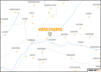 map of Wangzhuang