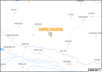 map of Wangzhuang