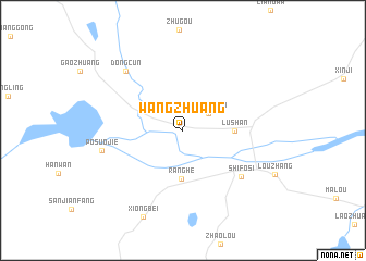 map of Wangzhuang