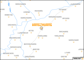 map of Wangzhuang