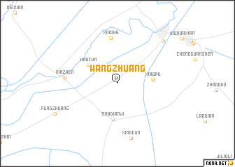 map of Wangzhuang