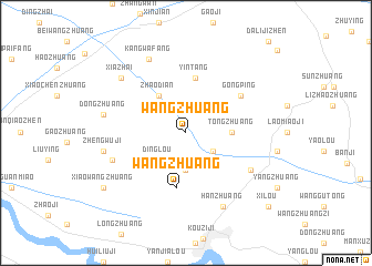 map of Wangzhuang