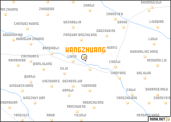 map of Wangzhuang