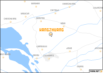 map of Wangzhuang