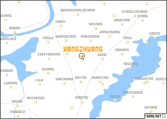 map of Wangzhuang