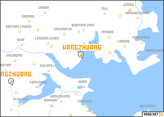 map of Wangzhuang