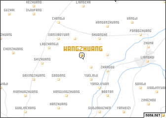 map of Wangzhuang