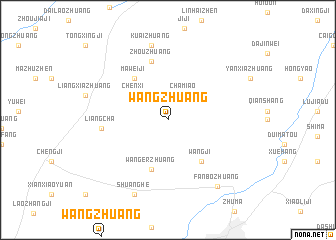 map of Wangzhuang