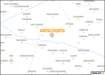 map of Wangzhuang